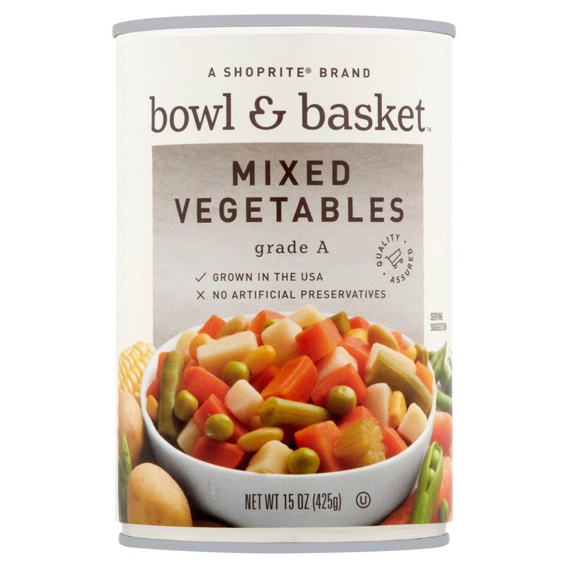Bowl &amp; Basket Mixed Vegetables, 15 oz