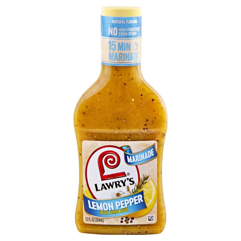 Lawry's Lemon Pepper with Lemon Juice Marinade, 12 fl oz