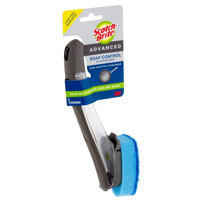 Scotch-Brite® Soap Control Non-Scratch Dishwand, 1/Each