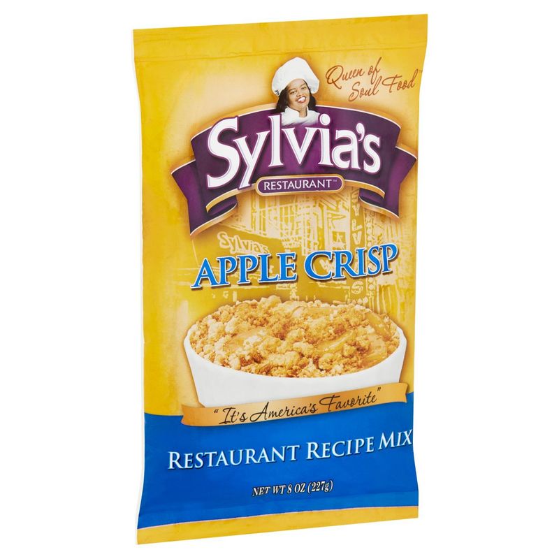 Sylvia's Restaurant Apple Crisp Restaurant Recipe Mix, 8 oz