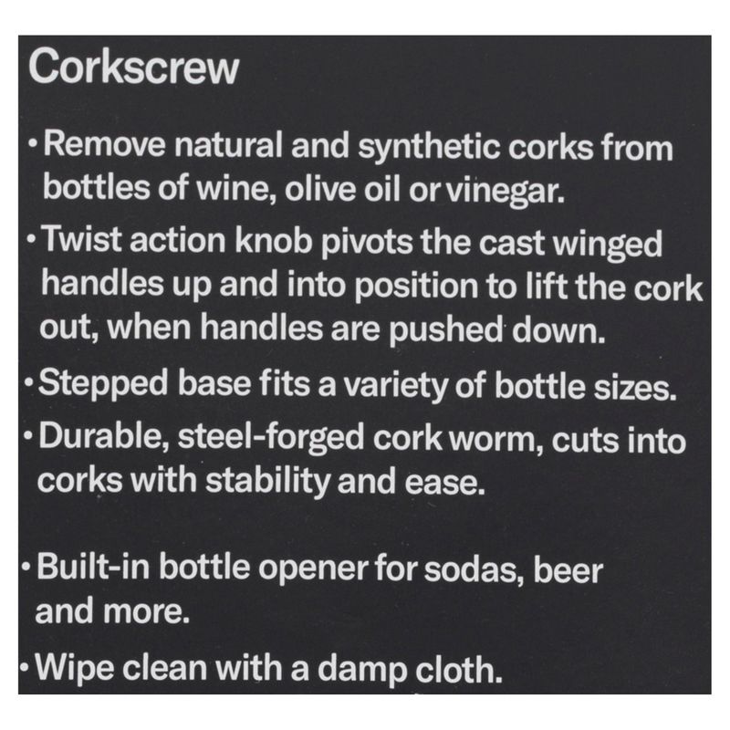 GoodCook Everyday Winged Corkscrew