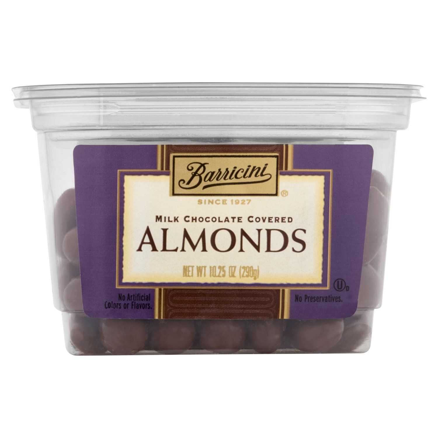 Barricini Milk Chocolate Covered Almonds, 10.25 oz