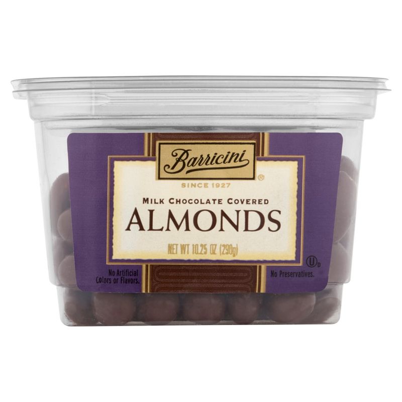Barricini Milk Chocolate Covered Almonds, 10.25 oz
