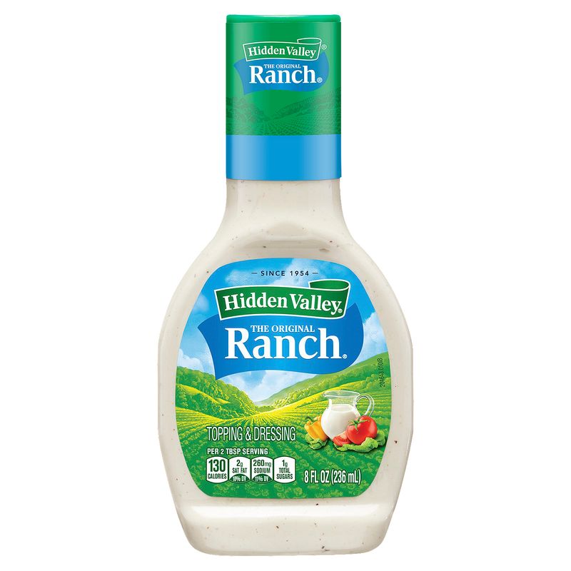 Hidden Valley The Original Ranch Topping &amp; Dressing, 8 fl oz