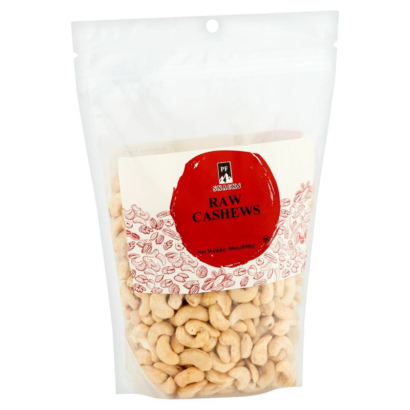 PF Snacks Raw Cashews, 30 oz