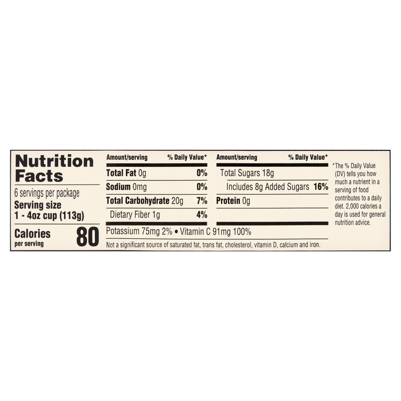 Bowl &amp; Basket Original Apple Sauce, 4 oz, 6 count