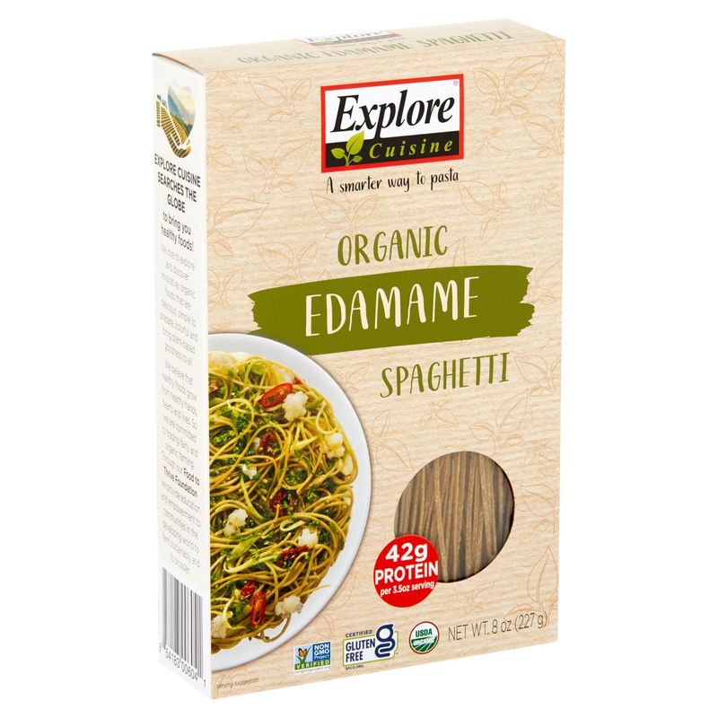 Explore Cuisine Organic Edamame Spaghetti Pasta, 8 oz