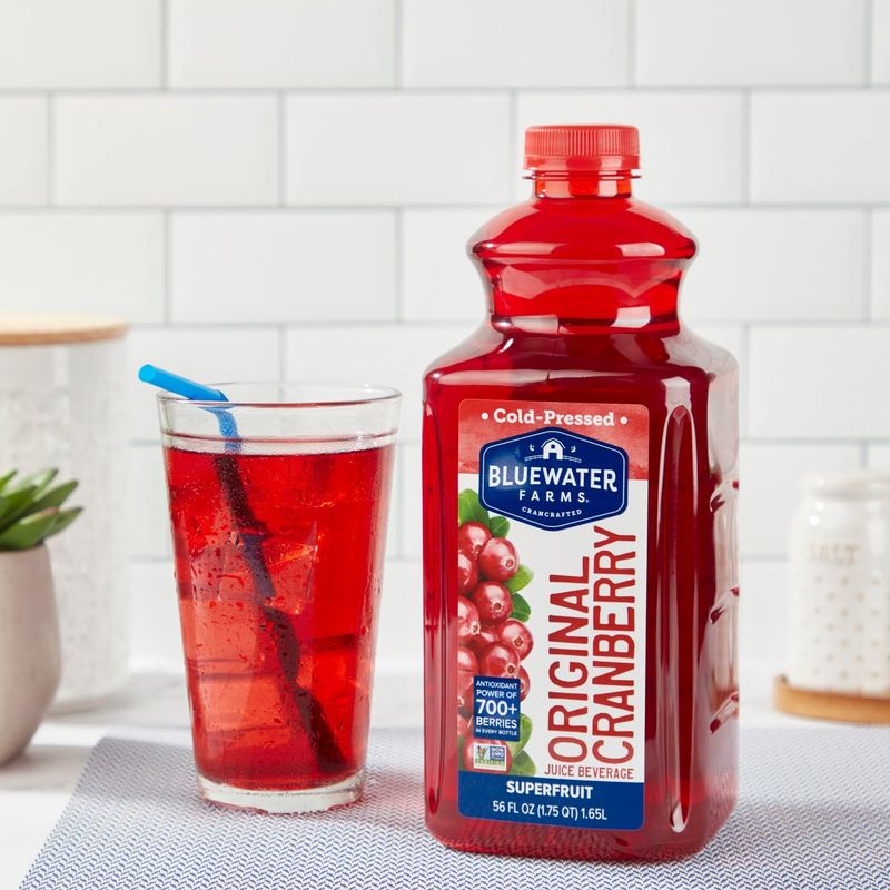 Bluewater Farms Original Cranberry Superfruit Juice Beverage, 56 fl oz