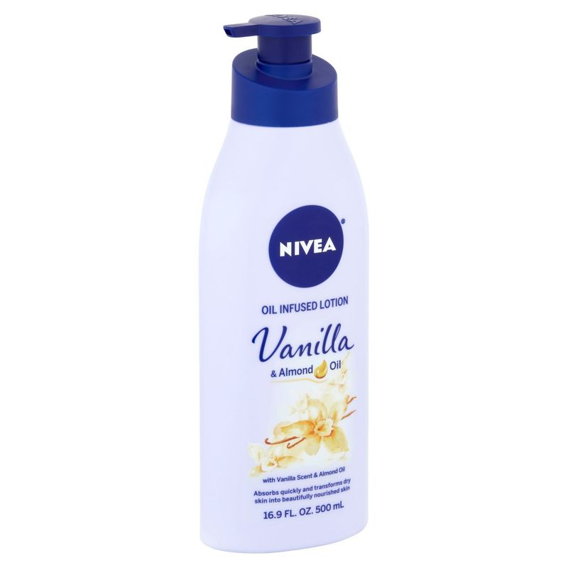 Nivea Vanilla &amp; Almond Oil Infused Lotion, 16.9 fl oz