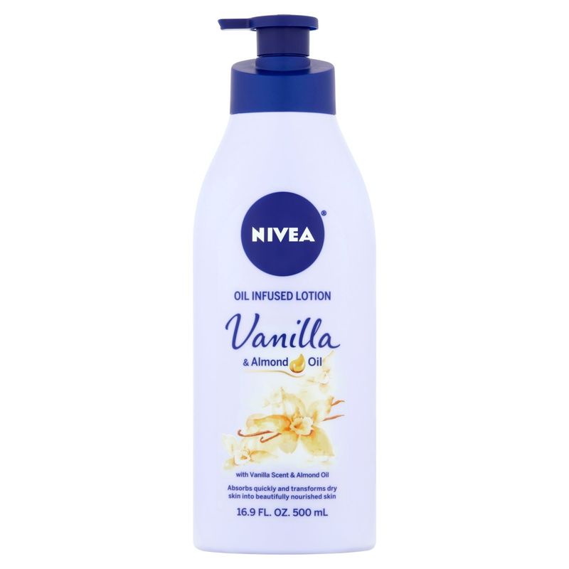 Nivea Vanilla &amp; Almond Oil Infused Lotion, 16.9 fl oz