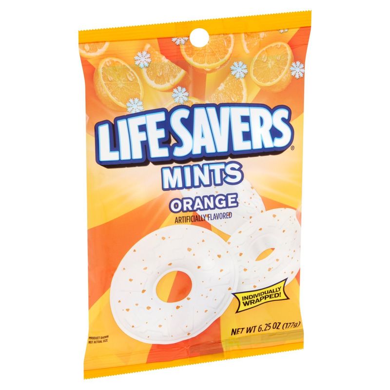 Lifesavers Orange Mints, 6.25 oz