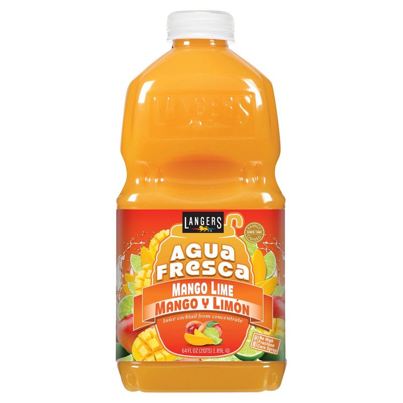 Langers Mango Lime Juice Cocktail, 64 fl oz