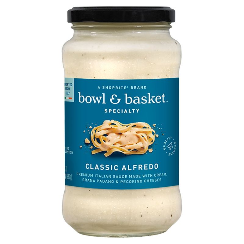 Bowl &amp; Basket Specialty Classic Alfredo Sauce, 14 oz