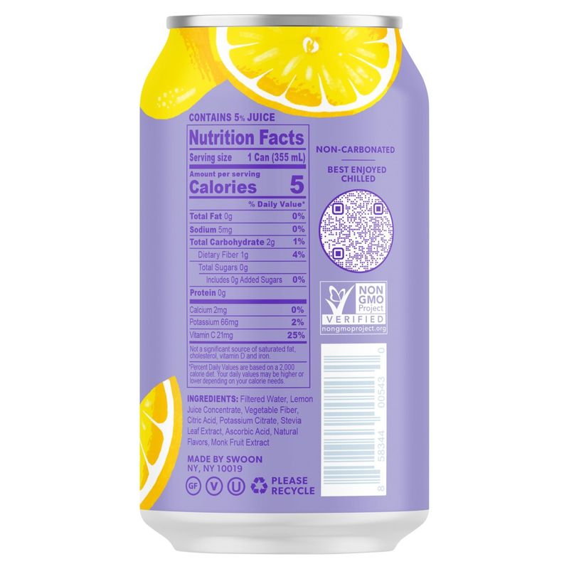 Swoon Lemonade, 12 fl oz