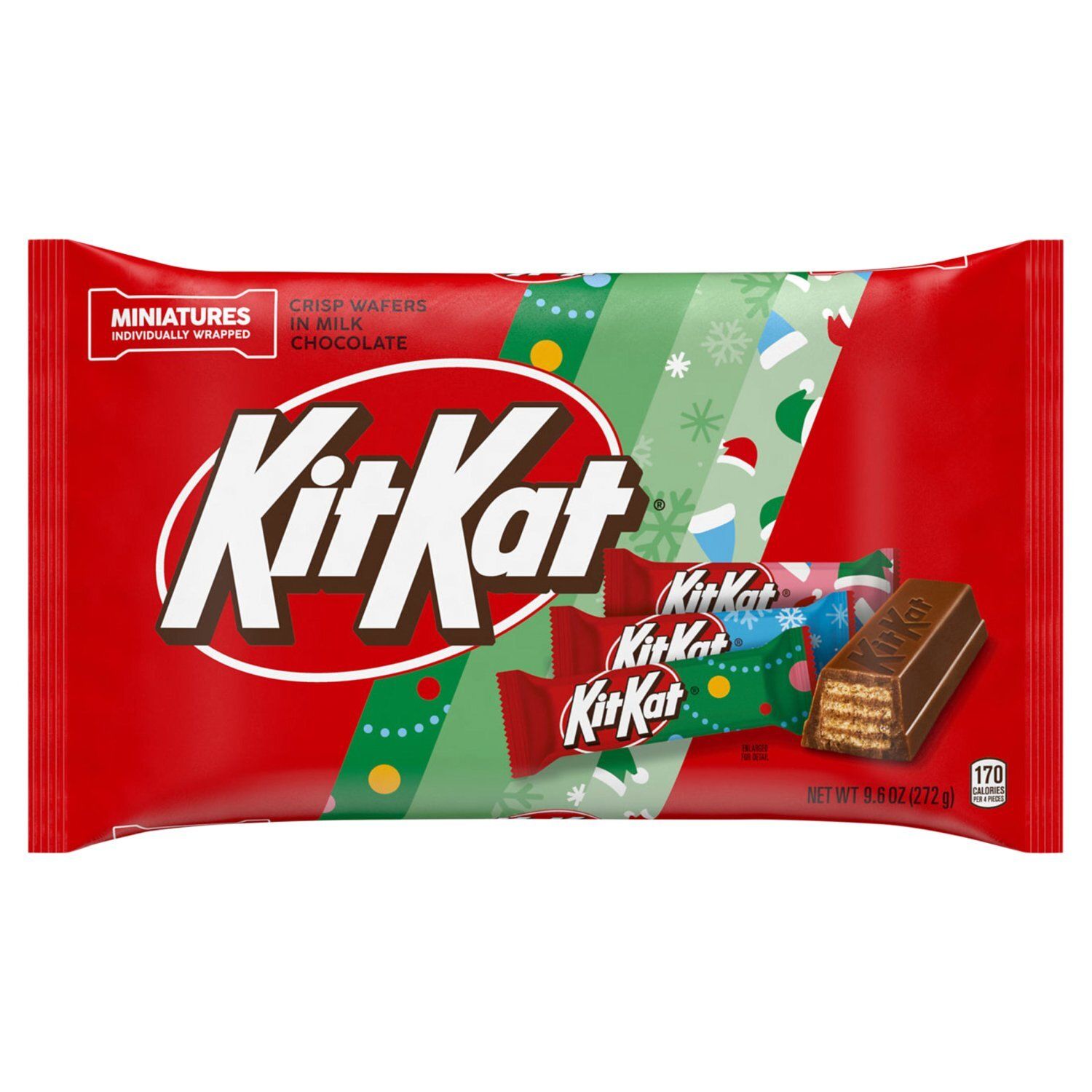 KitKat Miniatures Crisp Wafers in Milk Chocolate, 9.6 oz