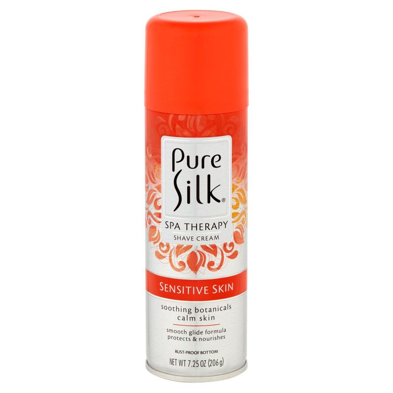 Pure Silk Spa Therapy Sensitive Skin Shave Cream, 7.25 oz