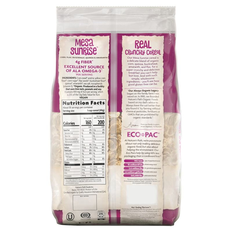 Nature's Path Mesa Sunrise Cereal, 26.4 oz