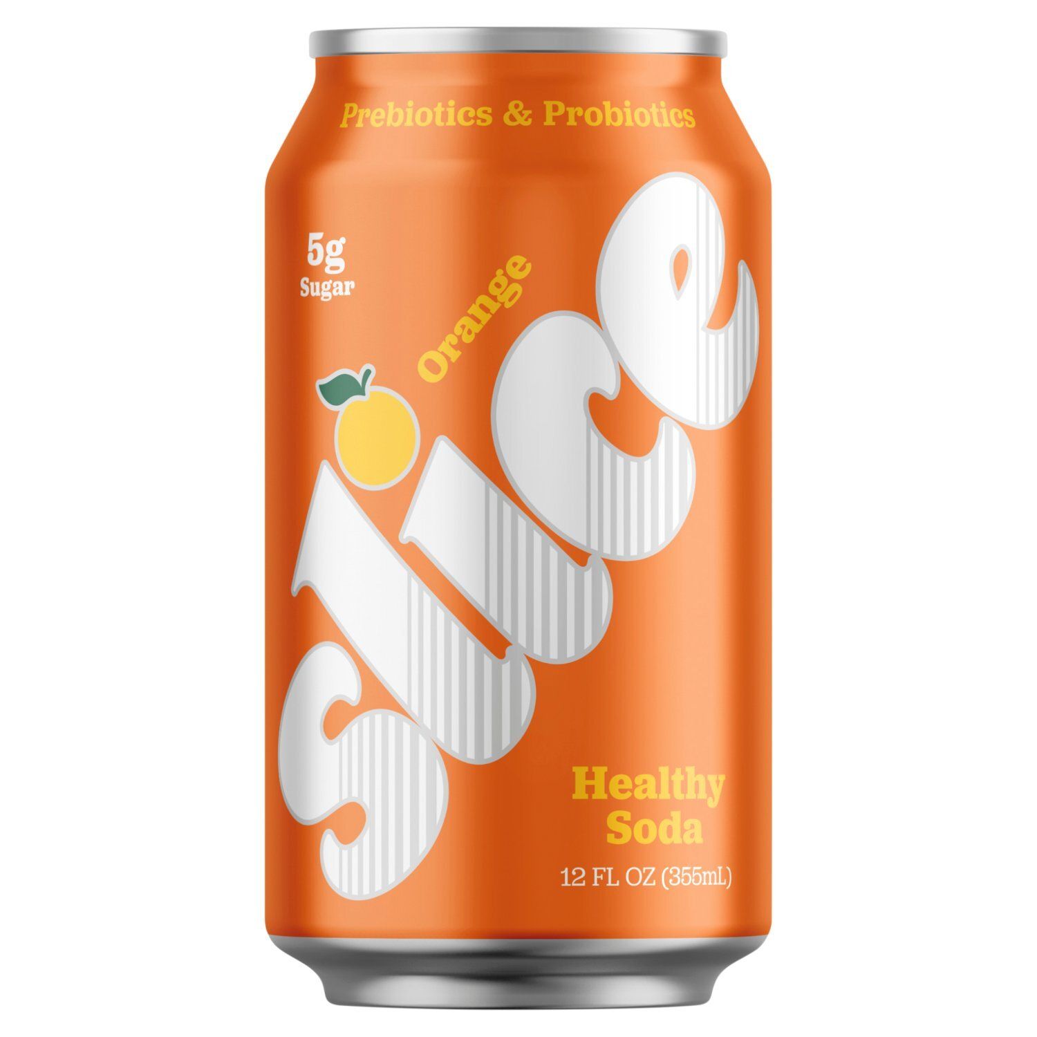 Slice Orange Healthy Soda, 12 fl oz
