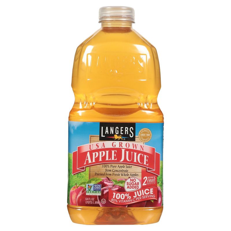 Langers Apple Juice, 64 fl oz