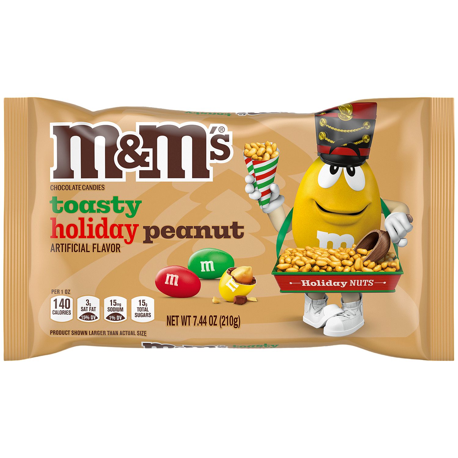 M&amp;M'S Toasty Holiday Peanut Christmas Candy