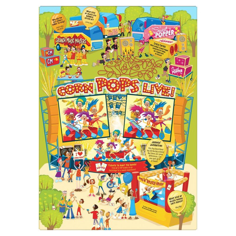 Kellogg's Corn Pops Sweetened Corn Cereal, 8.8 oz