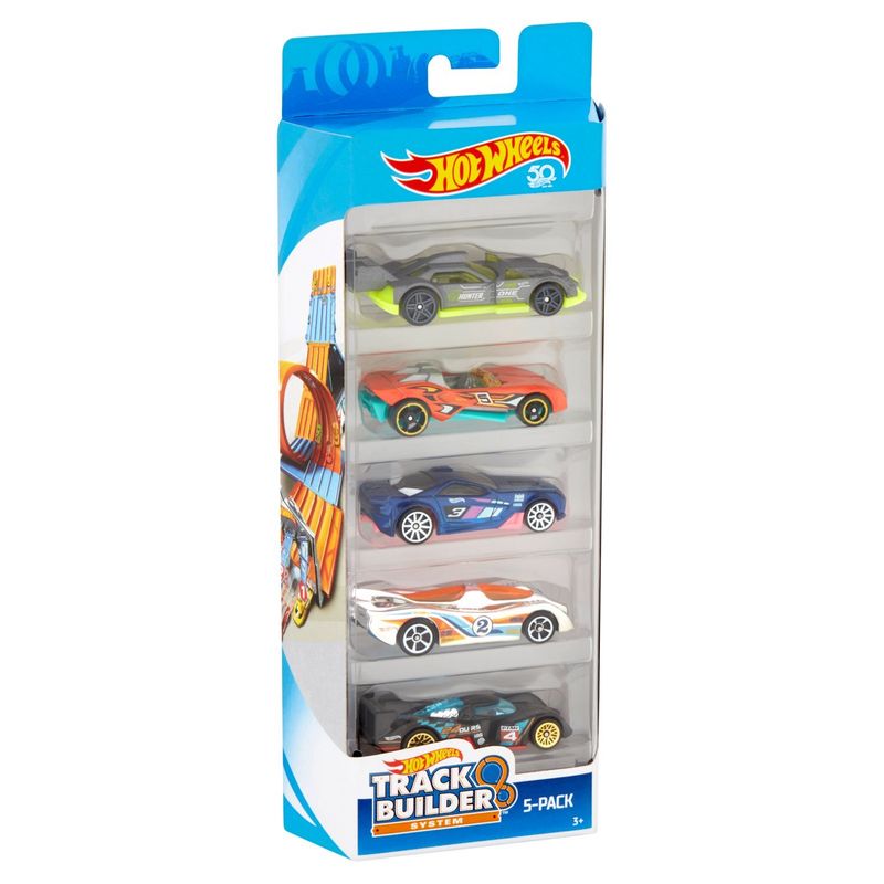 Hot Wheels Tract Builder System, 3+, 5 count
