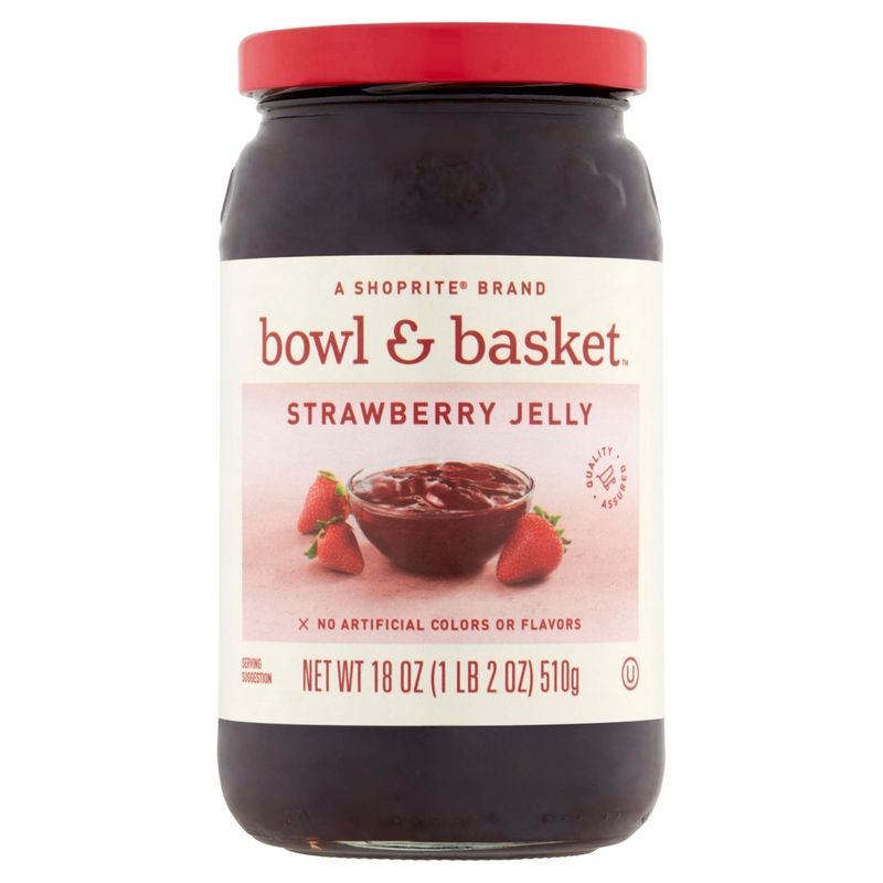 Bowl &amp; Basket Strawberry Jelly, 18 oz