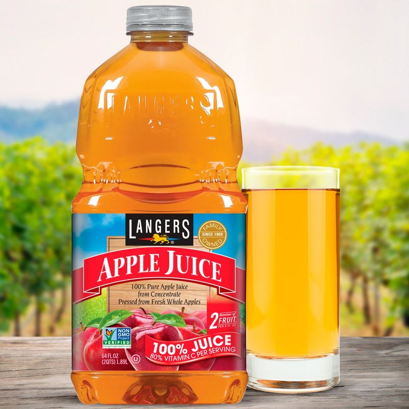 Langers Apple Juice, 64 fl oz