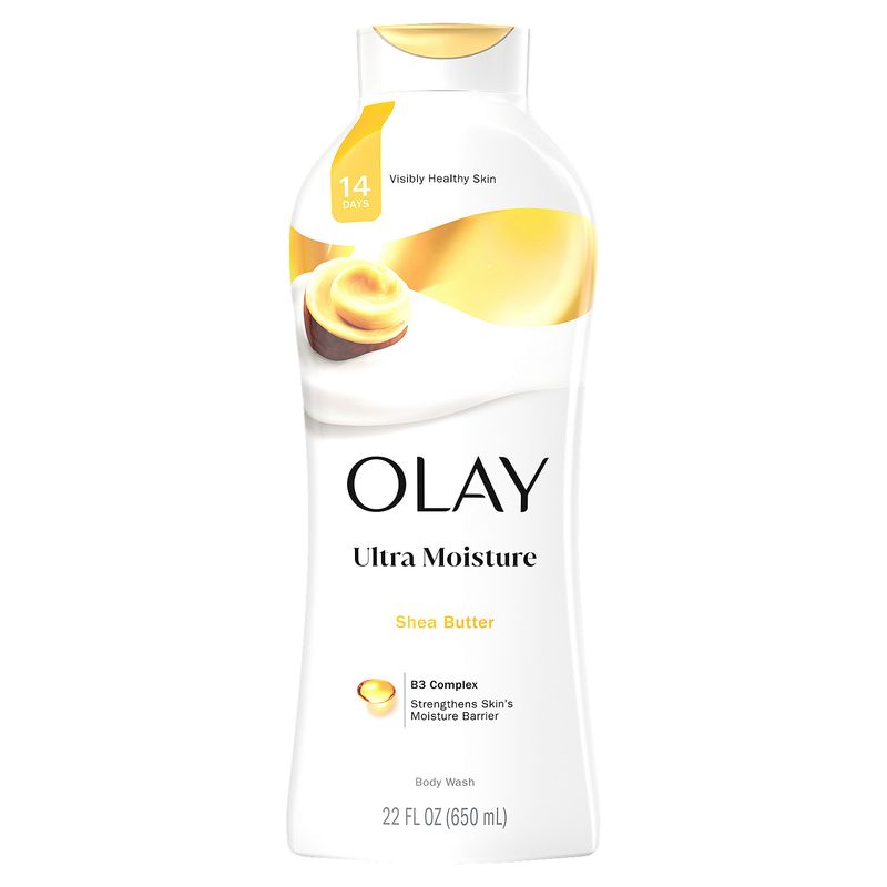 Olay Ultra Moisture Shea Butter B3 Complex Body Wash, 22 fl oz