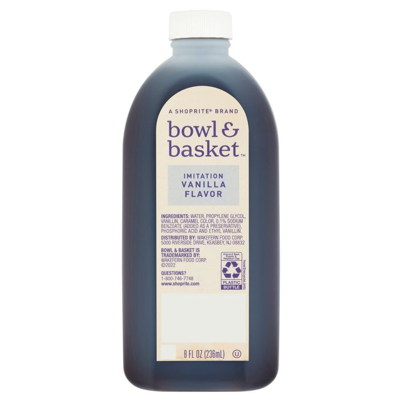 Bowl &amp; Basket Imitation Vanilla Flavor, 8 fl oz
