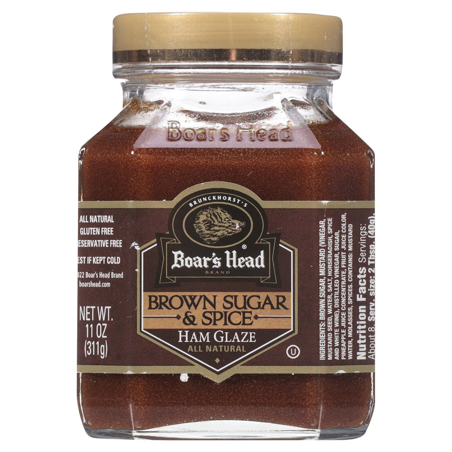 Boar's Head Brown Sugar &amp; Spice Ham Glaze, 11 oz