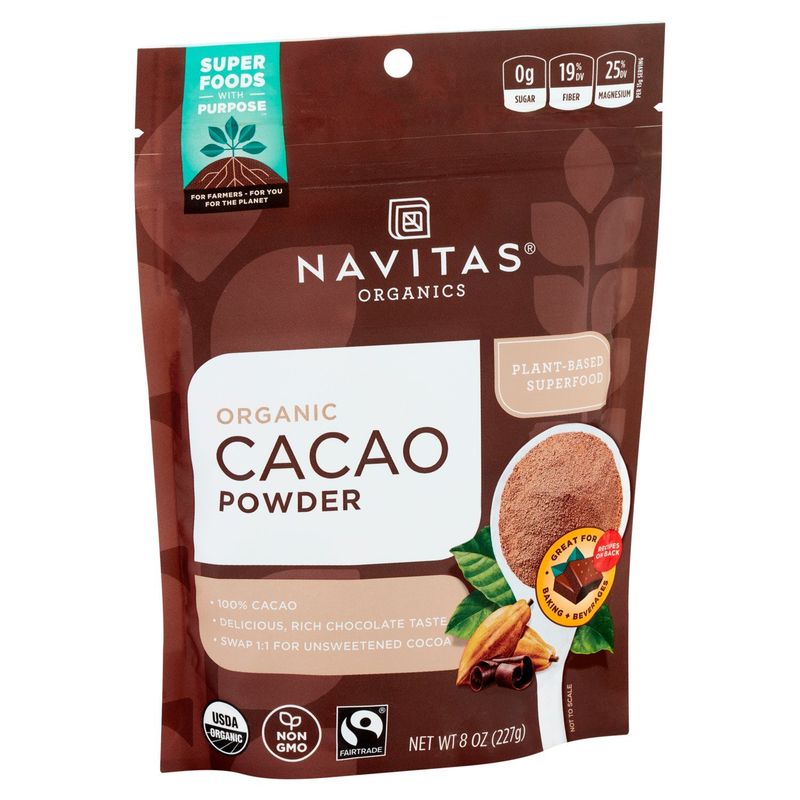 Navitas Organics Organic Cacao Powder, 8 oz