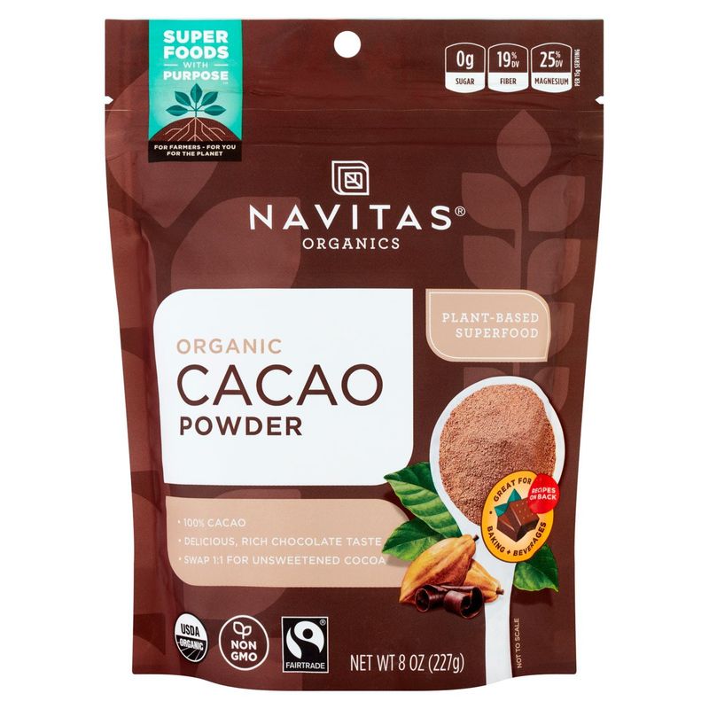 Navitas Organics Organic Cacao Powder, 8 oz