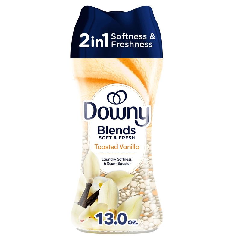 Downy Blends Toasted Vanilla Laundry Softness &amp; Scent Booster, 13.0 oz