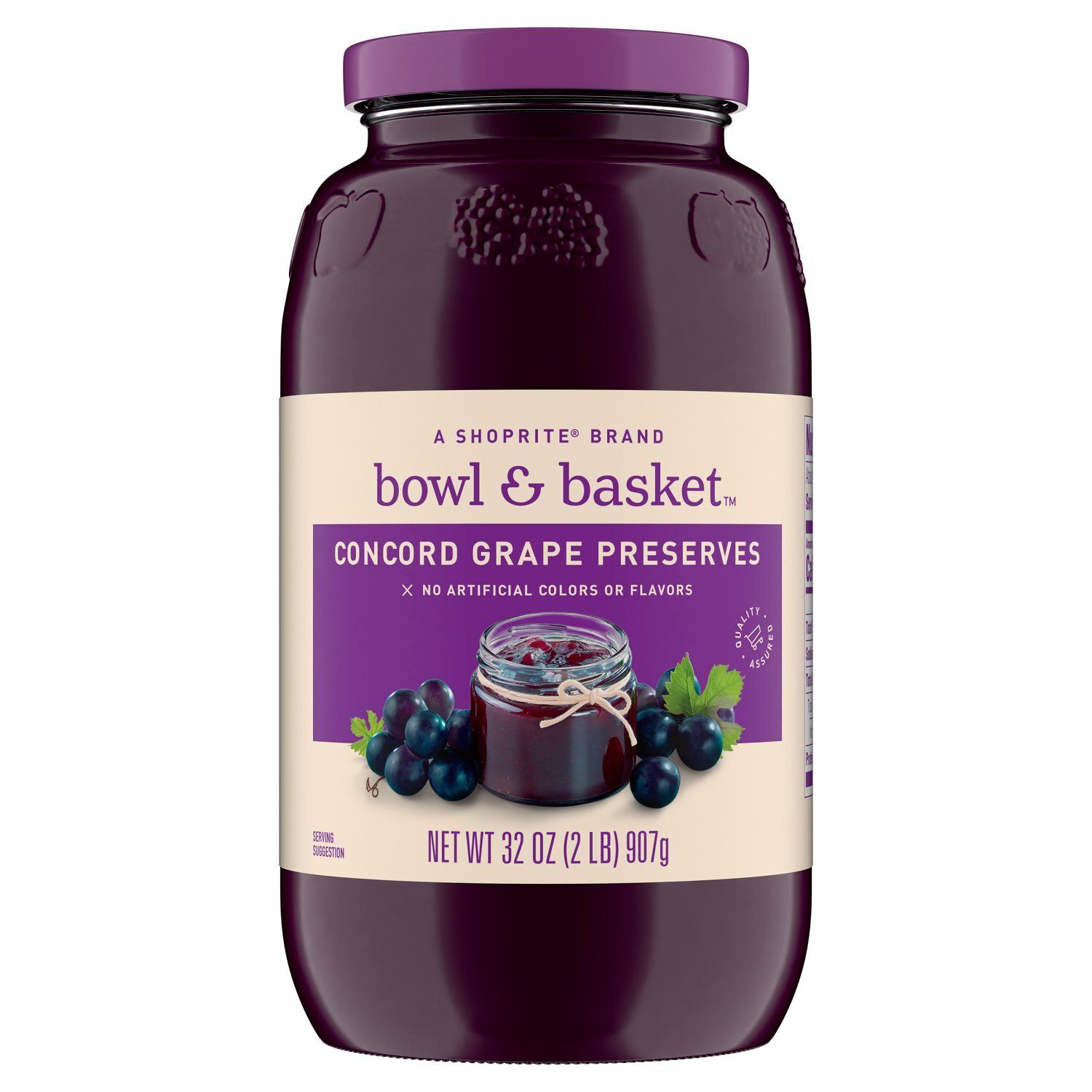 Bowl &amp; Basket Concord Grape Preserves, 32 oz