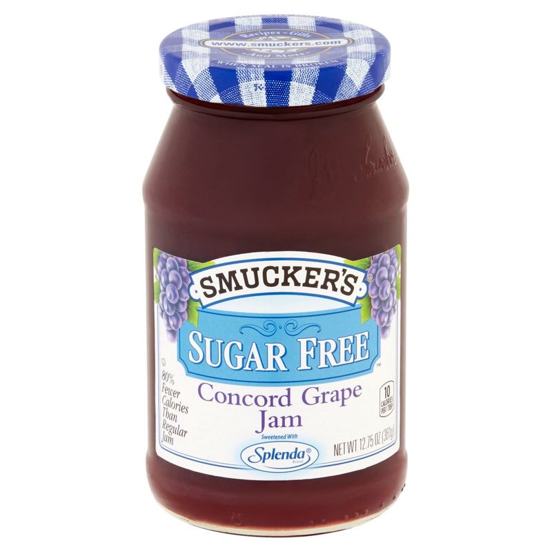 Smucker's Sugar Free Concord Grape Jam, 12.75 oz
