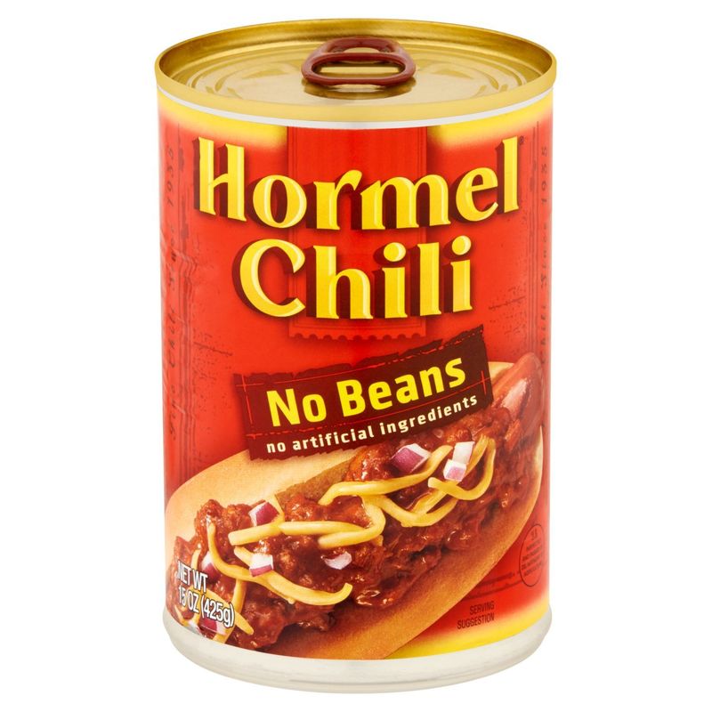 Hormel Chili No Beans, 15 oz