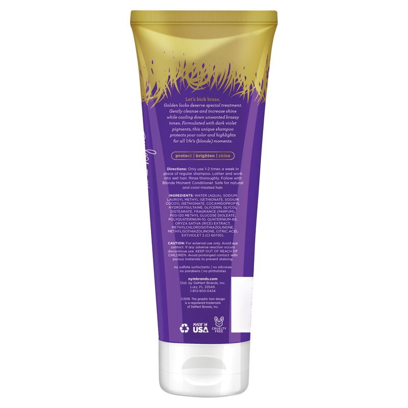 Not Your Mother's Blonde Moment Purple Treatment Shampoo, 8 fl oz