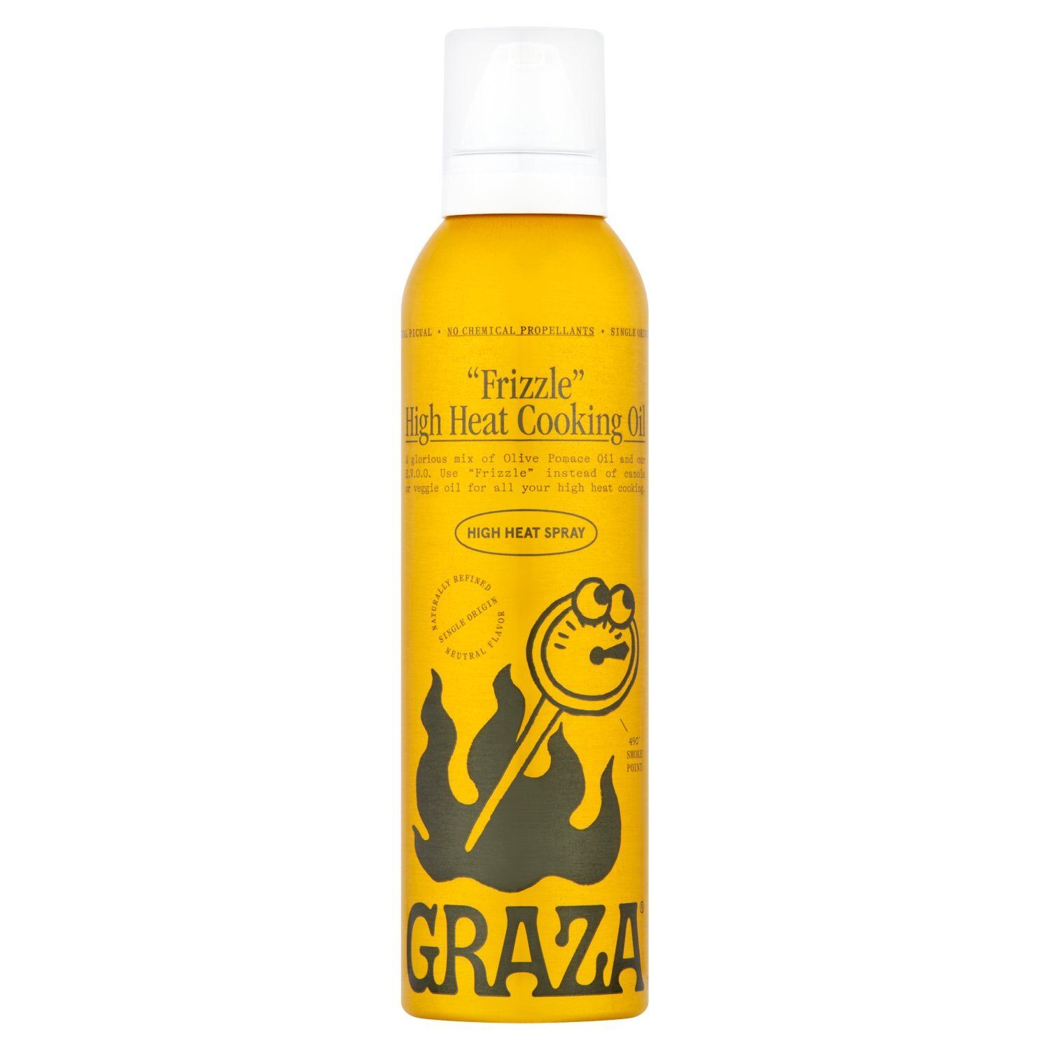 Graza "Frizzle" High Heat Cooking Oil Spray, 5 oz
