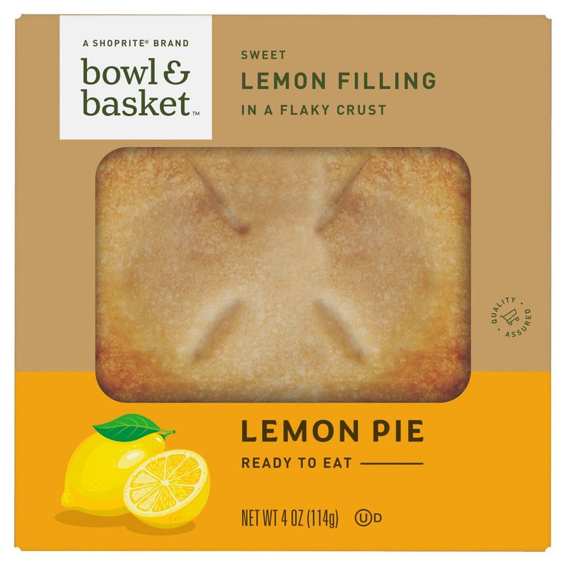 Bowl &amp; Basket Lemon Pie, 4 oz