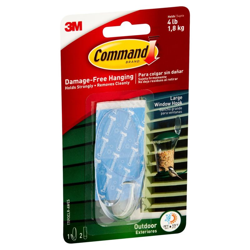 Command Brand Outdoor Large Window Hook