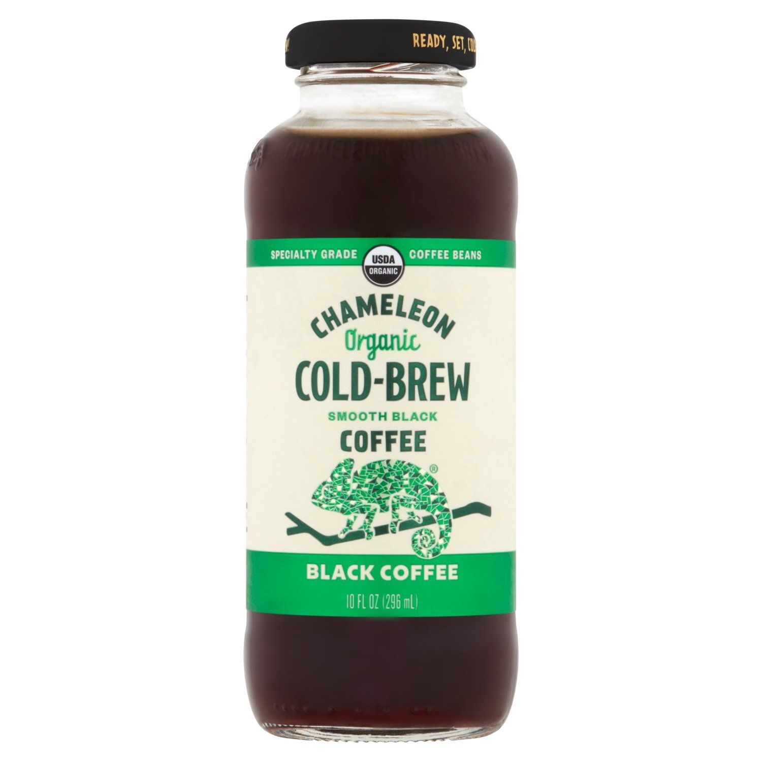 Chameleon Cold-Brew Organic Smooth Black Coffee, 10 fl oz