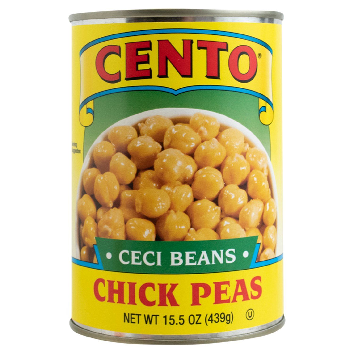 Cento Ceci Beans Chick Peas, 15.5 oz