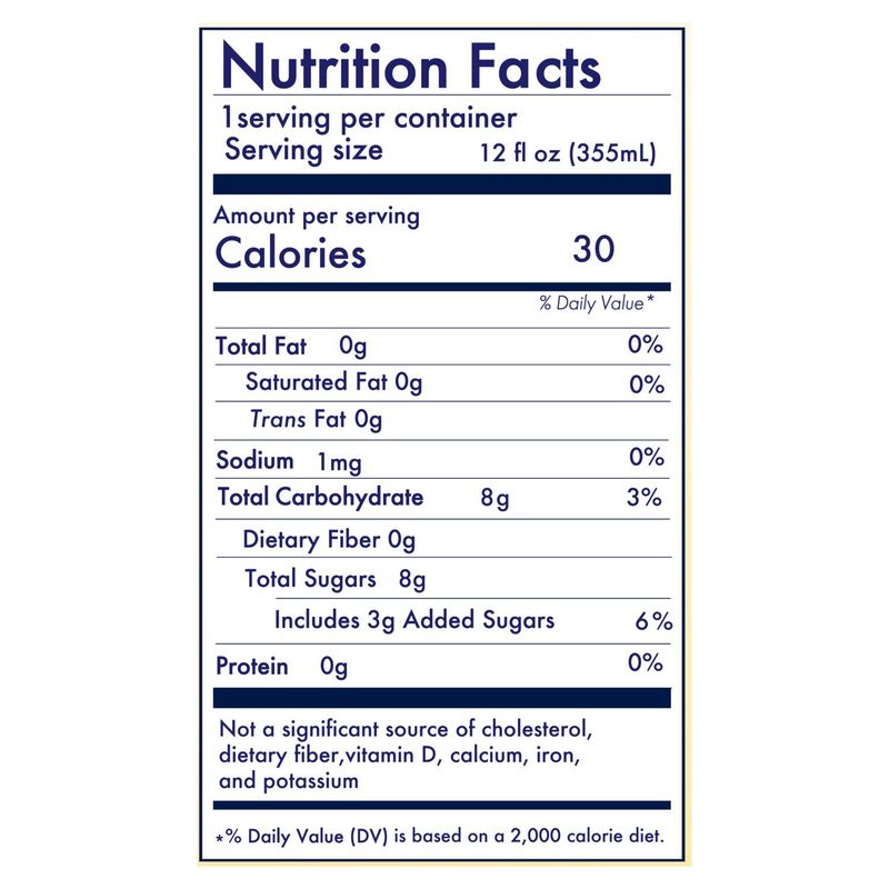 Doctor D's Ginger Brew Sparkling Probiotic Drink, 12 fl oz