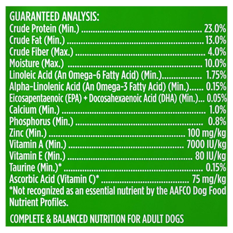 Nutrish Real Chicken &amp; Veggies Recipe Complete &amp; Balanced Natural Food for Adult Dogs, 6 lb