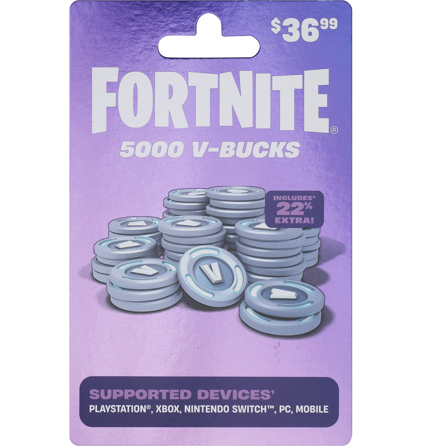 Fortnite $36.99 V-Bucks Gift Card