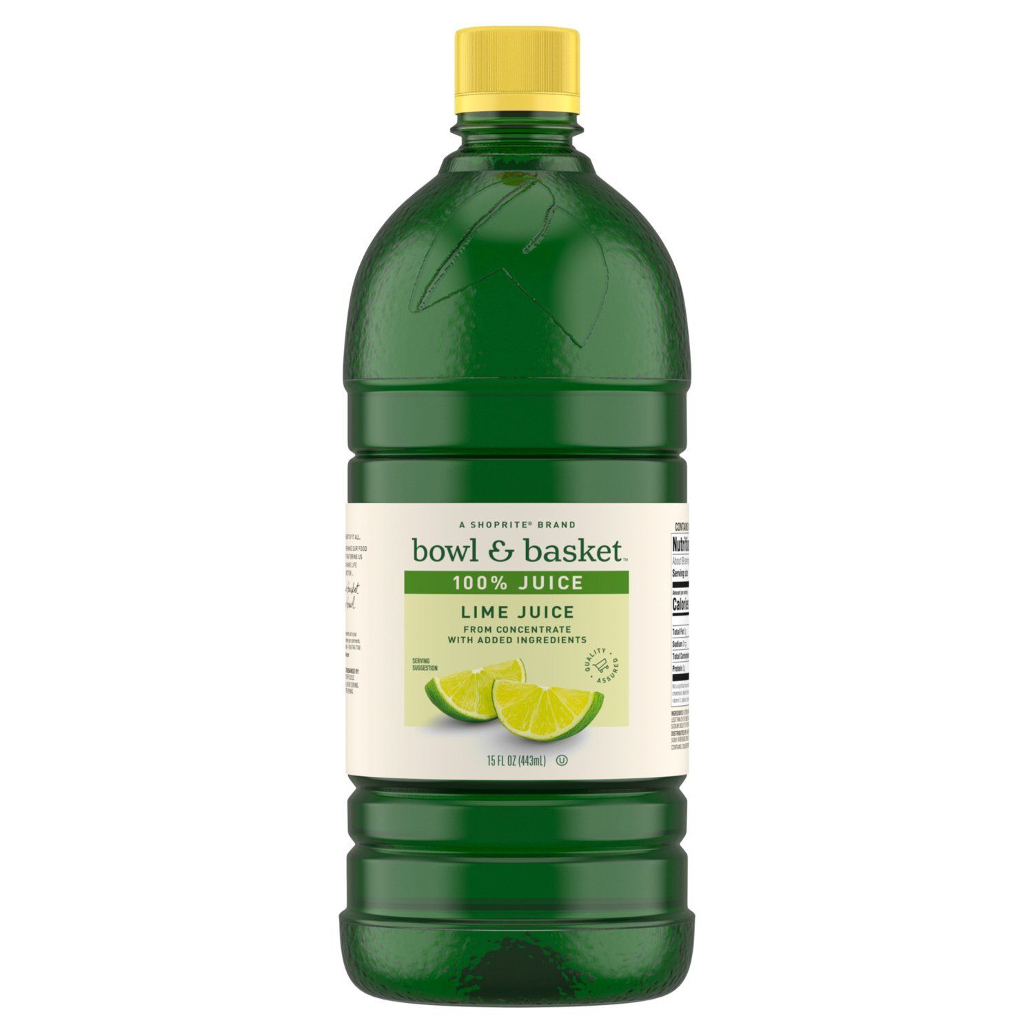 Bowl &amp; Basket Lime Juice, 15 fl oz