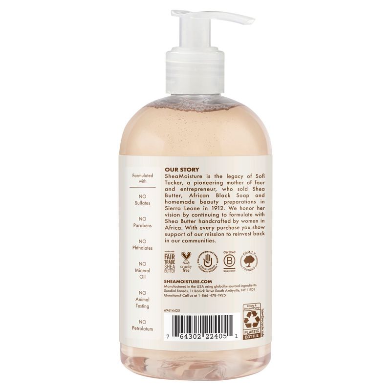 SheaMoisture 100% Virgin Coconut Oil Baby Wash &amp; Shampoo, 13 fl oz
