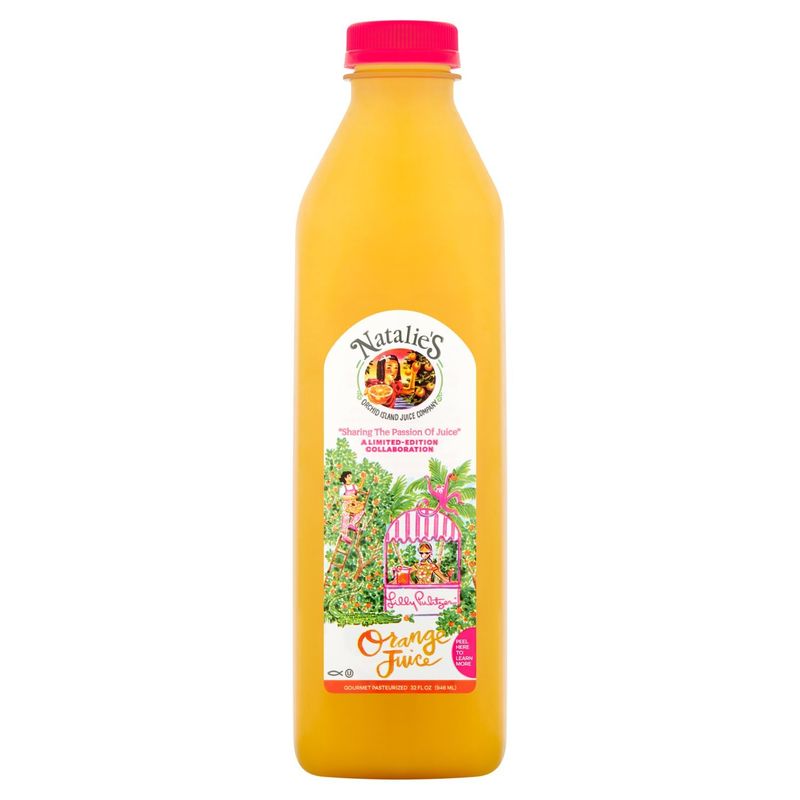 Natalie's Orange Gourmet Pasteurized Juice, 32 fl oz
