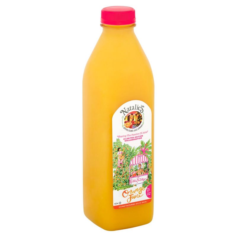 Natalie's Orange Gourmet Pasteurized Juice, 32 fl oz